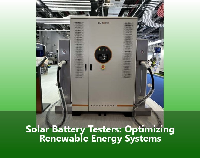 Solar Battery Testers: Optimizing Renewable Energy Systems